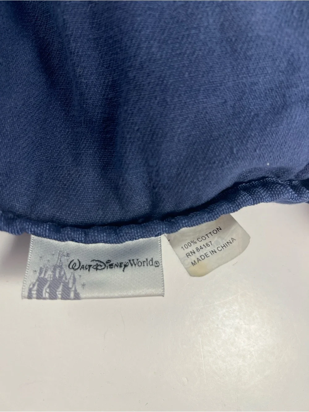 Disney World Magic Kingdom Cotton Cinch Backpack